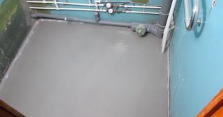 Наливной пол в туалете Гулькевичи, цена от 876 руб.